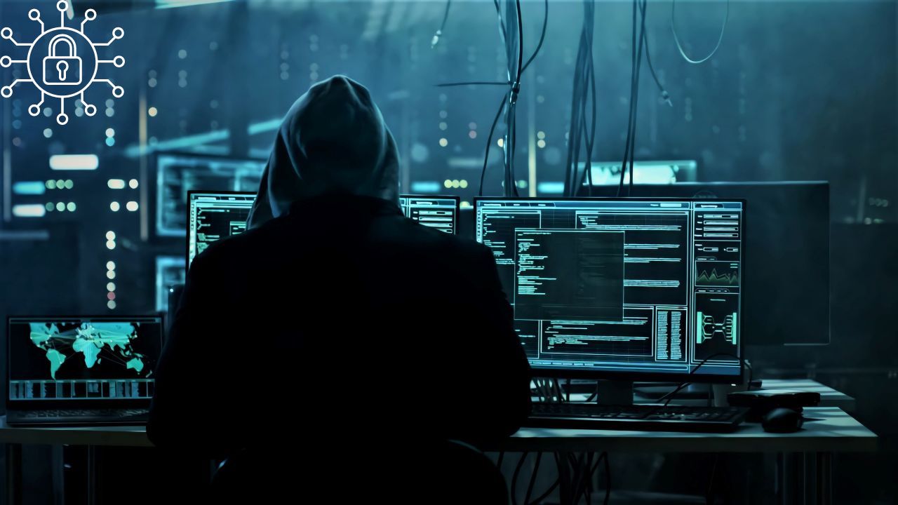 A Cybersecurity Specialist in a hood